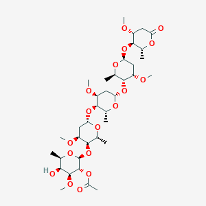 Chemical structure of Acetyl Perisesaccharide C