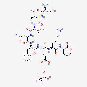 Chemical structure of OVA Peptide (257-264) TFA