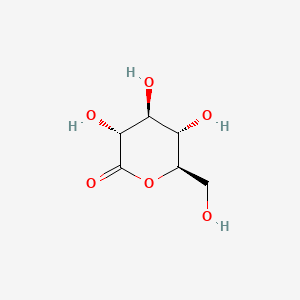 Chemical structure of delta-Gluconolactone