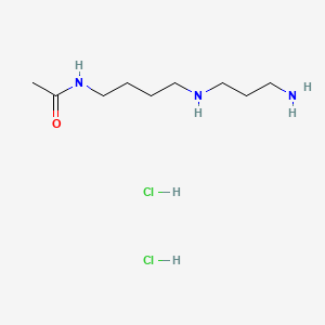 Chemical structure of N8-Acetylspermidine dihydrochloride