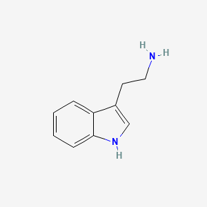 Chemical structure of Tryptamine