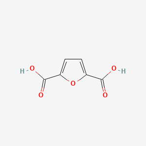 Chemical structure of 2,5-Furandicarboxylic acid