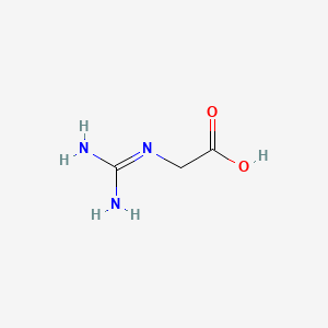 Chemical structure of Guanidinoacetic Acid