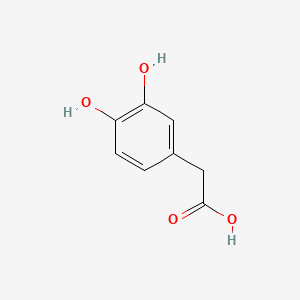 Chemical structure of Dopac