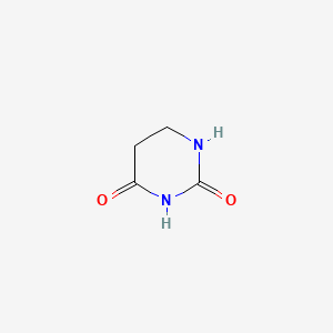 Chemical structure of Dihydrouracil