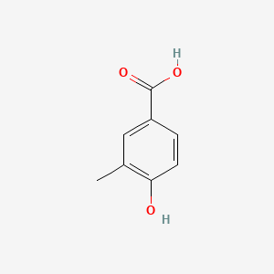 Chemical structure of 4-Hydroxy-3-methylbenzoic acid