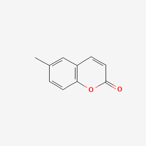 Chemical structure of 6-Methylcoumarin