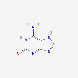 Chemical structure of Isoguanine