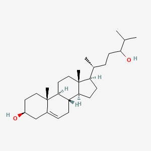 Chemical structure of 24-Hydroxycholesterol