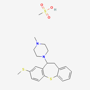 Chemical structure of Methiothepin Mesylate