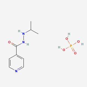 Chemical structure of Iproniazid phosphate