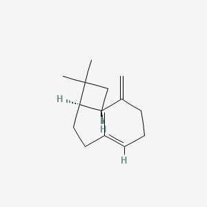 Chemical structure of β-Caryophyllene