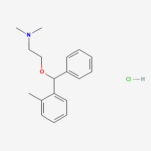 Chemical structure of Orphenadrine hydrochloride