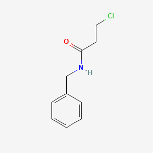 Chemical structure of Beclamide