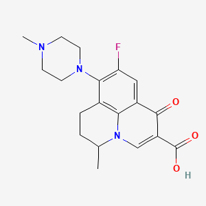 Chemical structure of Vebufloxacin