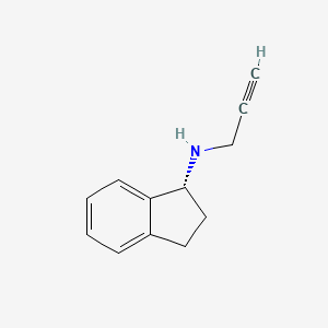 Chemical structure of Rasagiline