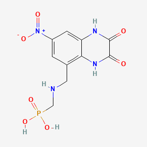 Chemical structure of Becampanel