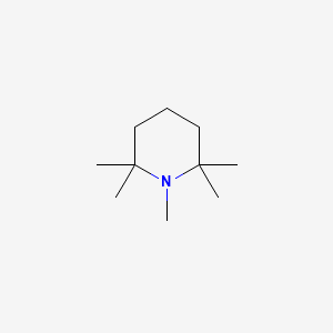 Chemical structure of Pempidine