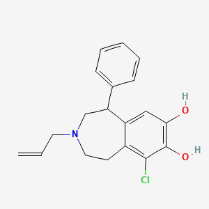 Chemical structure of SKF 82958 ((±)-SKF 82958)