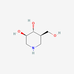 Chemical structure of Afegostat