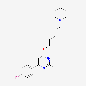 Chemical structure of Enecadin