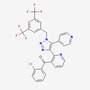 Chemical structure of Tradipitant