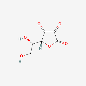 Chemical structure of Dehydroascorbic acid