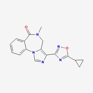 Chemical structure of FG8119 (NNC13-8119)