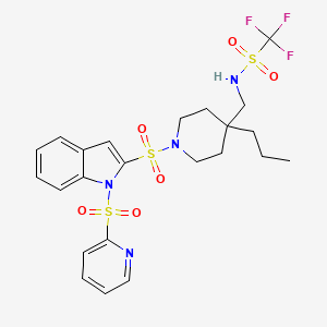 Chemical structure of CB2R-IN-1