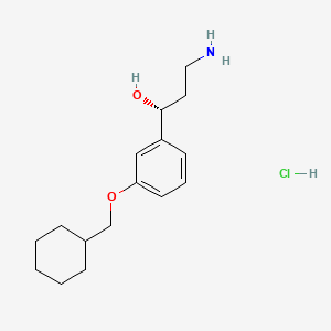 Chemical structure of Emixustat Hydrochloride