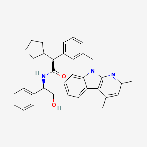 Chemical structure of Implitapide