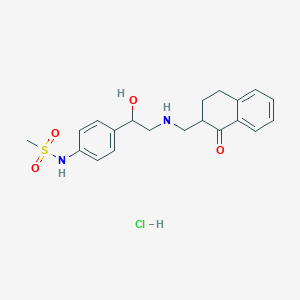 Chemical structure of Anti-hypertensive sulfonanilide 1