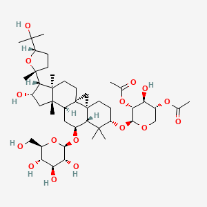 Chemical structure of Isoastragaloside I