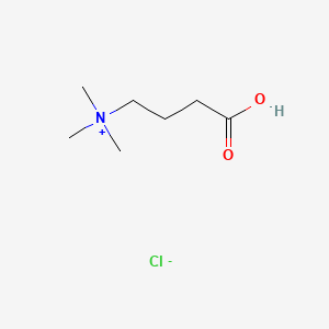 Chemical structure of (3-Carboxypropyl)trimethylammonium chloride