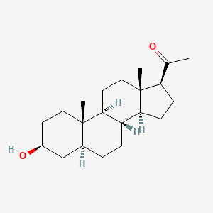Chemical structure of Isopregnanolone
