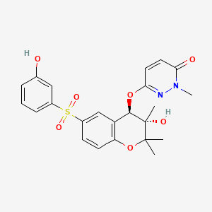 Chemical structure of UK-157147