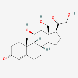 Chemical structure of 18-Hydroxycorticosterone