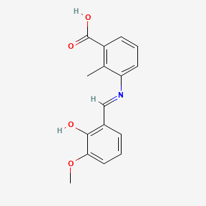 Chemical structure of C29