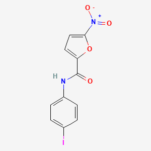 Chemical structure of C-176 (STING inhibitor 1)