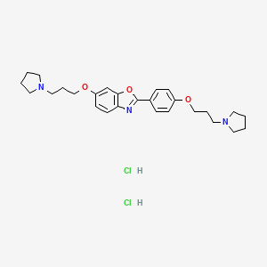 Chemical structure of E6446 dihydrochloride