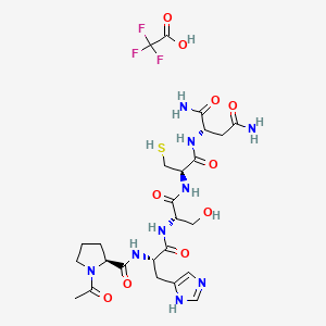 Chemical structure of ATN-161 trifluoroacetate salt