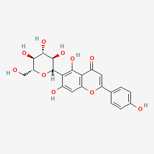 Chemical structure of Isovitexin