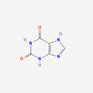 Chemical structure of Xanthine
