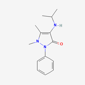 Chemical structure of Ramifenazone