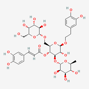 Chemical structure of Purpureaside C