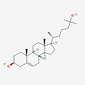 Chemical structure of 25-Hydroxycholesterol