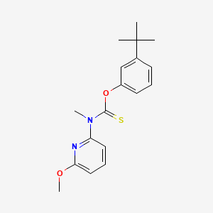 Chemical structure of Pyributicarb