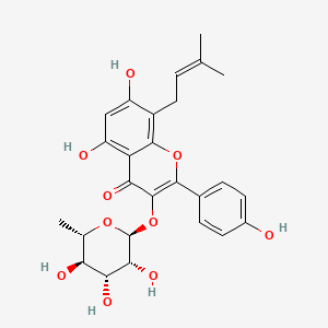 Chemical structure of baohuoside II