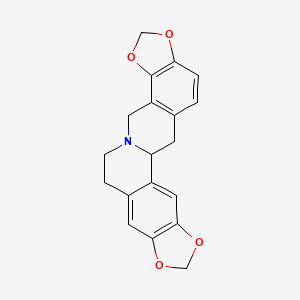 Chemical structure of (+-)-Stylopine