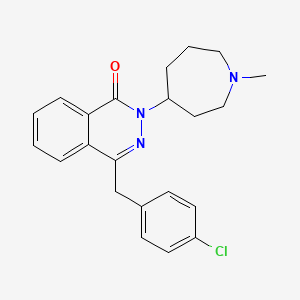 Chemical structure of Azelastine